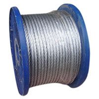 Hot-dip galvanized steel wire rope